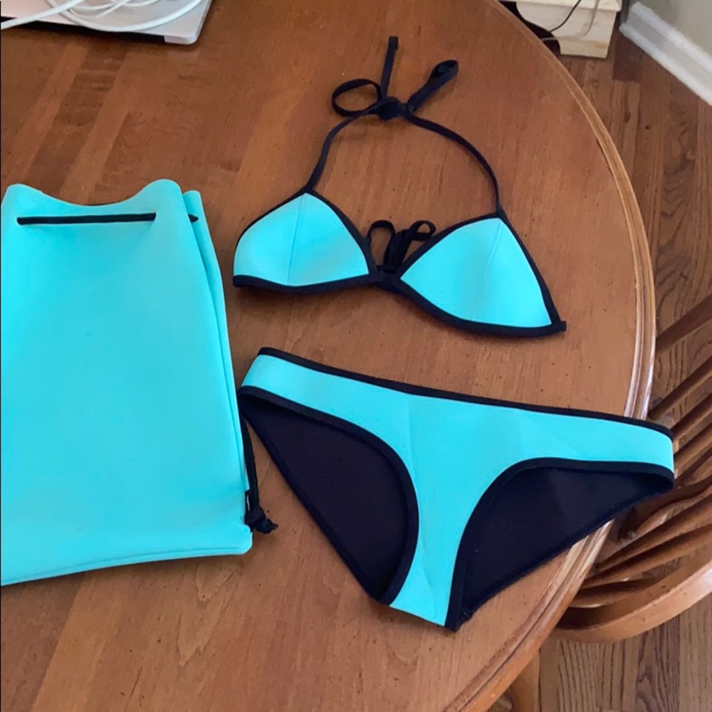 Triangl bikini! Teal